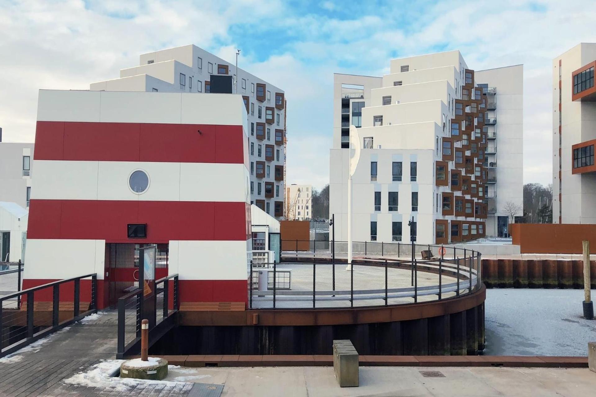 Great 1-Bed Wbalcony By Odense Harbour Lägenhet Exteriör bild